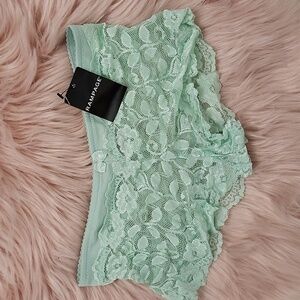 Y2K FIND!! Brand New RAMPAGE LACE BOYSHORT PANTIES-S